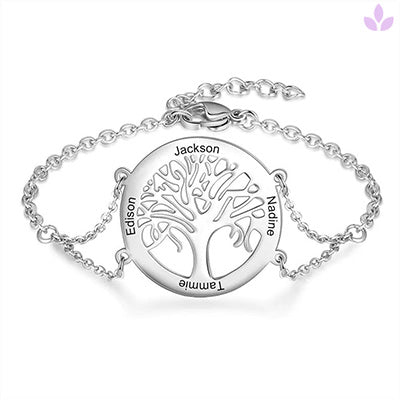 Bracelet Arbre de vie prénom