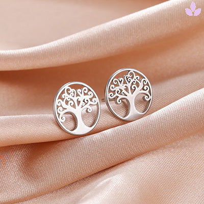 Pandora Boucles d'oreilles Arbre de vie