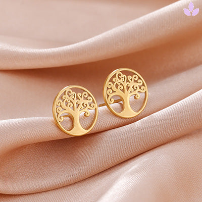 pandora boucles d'oreilles Arbre de vie