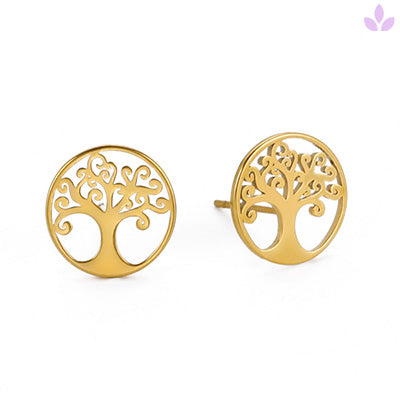 pandora boucles d'oreilles Arbre de vie