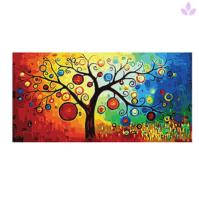 Tableau Arbre sur toile Canva