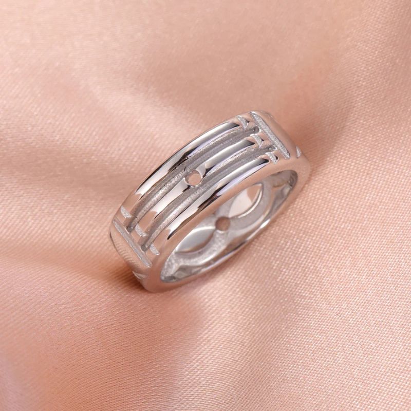 Bague Atlante en argent pour harmoniser les énergies et favoriser la protection