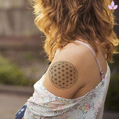 Tatouage Fleur de vie Mandala