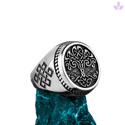 Bague arbre de vie homme