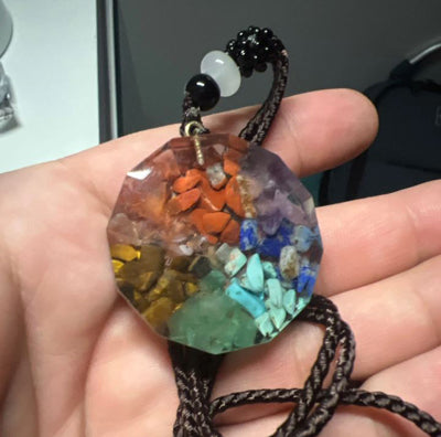 orgonite pendentif