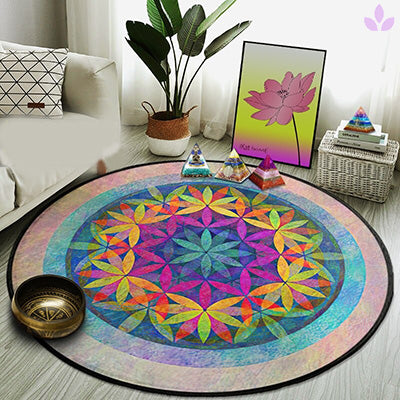 Tapis Fleur de vie