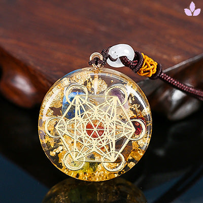 collier orgone Metatron