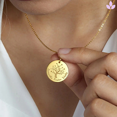 medaille bapteme arbre de vie femme