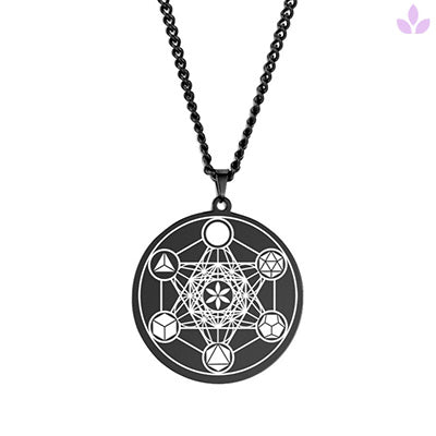 medaille metatron noir