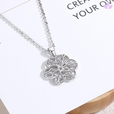 pendentif fleur de vie argent 925