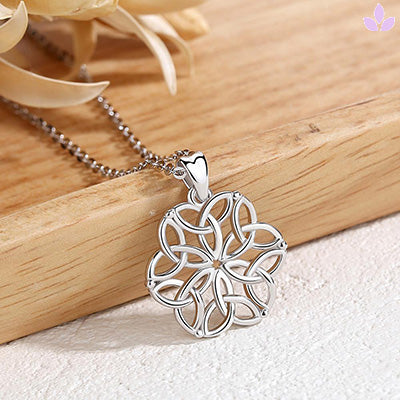 pendentif fleur de vie argent 925