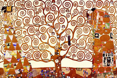 tableau l'arbre de vie de Klimt